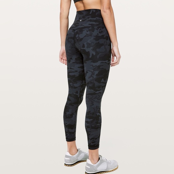 lululemon athletica Pants - Lululemon Athletica Dark Camouflage Leggings